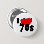 I Liebe-70er Knopf Button (Vorne & Hinten)