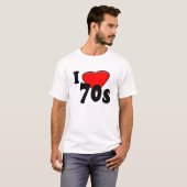 I Liebe-70er T-Shirt (Vorne ganz)