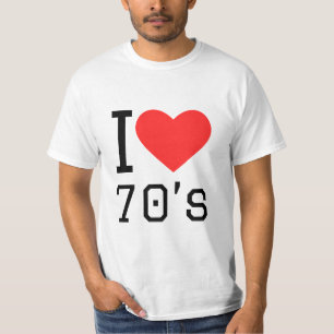 I LIEBE 70ER T-Shirt
