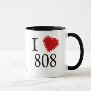 I Liebe 808 Honolulu Tasse