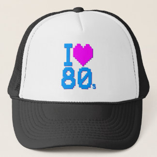 I Liebe 80er Hat Truckerkappe