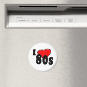 I Liebe 80er Magnet (In Situ (Geschirrspüler))
