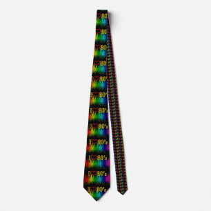 i Liebe 80er mens Halsband Krawatte