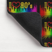 i LIEBE 80ER Mousepad (Ecke)