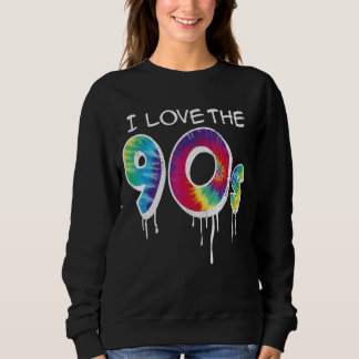 I Liebe 80er Retro Vintages Party 90 Sweatshirt