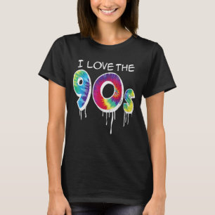 I Liebe 80er Retro Vintages Party 90 T-Shirt