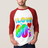 i LIEBE 80ER T - SHIRT (Vorderseite)