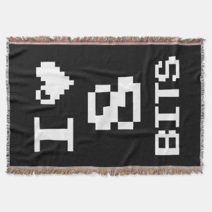 I Liebe 8 Bits, Gamer Geek Design Decke