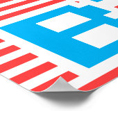 I Liebe 8 Bits Poster (Ecke)