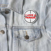 I Liebe A Parade Funny Button Abzeichen Spaß Snipe (Beispiel)