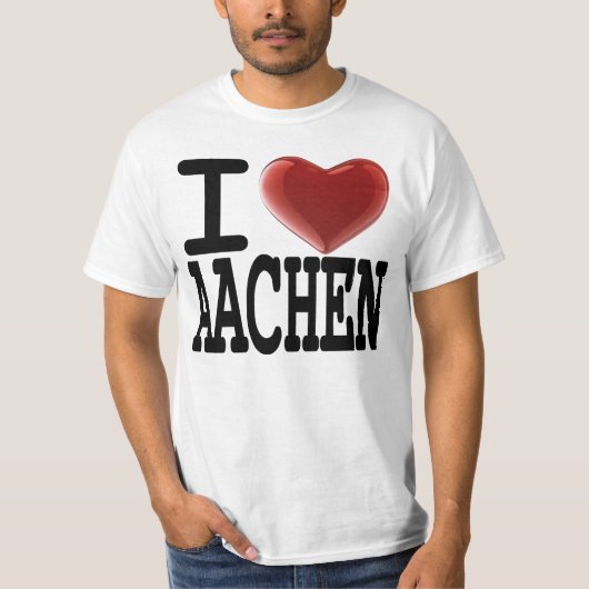 I Liebe AACHEN T-Shirt (Vorderseite)