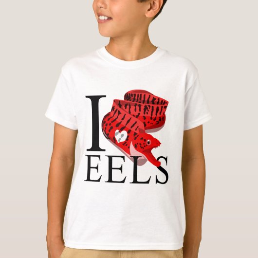 I Liebe-Aal-T - Shirts (Vorderseite)