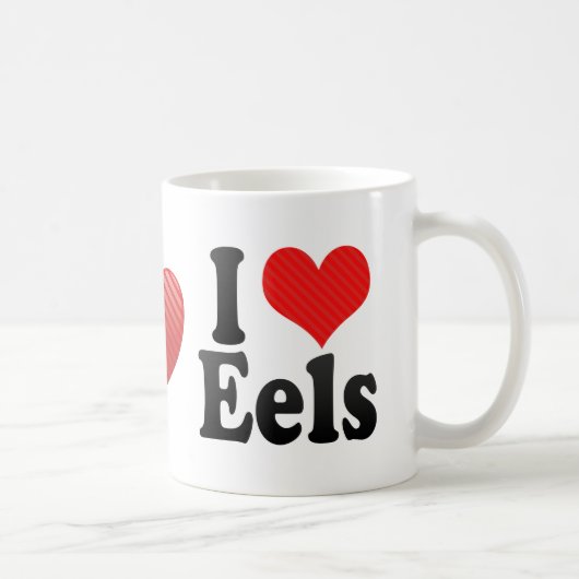 I Liebe-Aale Kaffeetasse (Rechts)