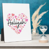 I Liebe Aaliyah Fotoplatte (Seite)