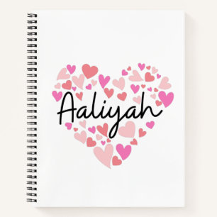 I Liebe Aaliyah Notizblock