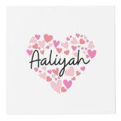 I Liebe Aaliyah Würfel (Rechts)