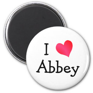 I Liebe Abbey Magnet