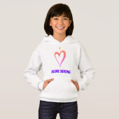 I Liebe Abbildung Skaten: Kids Pullover Hoodie (Vorne ganz)