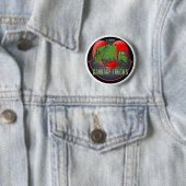 I Liebe-Abfall-LKW-Grüntöne-Knopf-Button Button (Beispiel)
