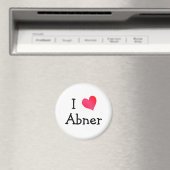 I Liebe Abner Magnet (In Situ (Geschirrspüler))