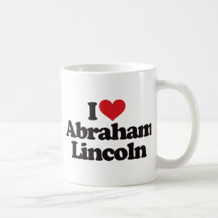 I Liebe Abraham Lincoln Kaffeetasse