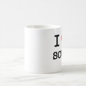 I Liebe-Abschaum Kaffeetasse (Mittel)