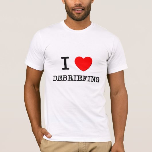 I Liebe-Abschlussbesprechung T-Shirt (Vorderseite)