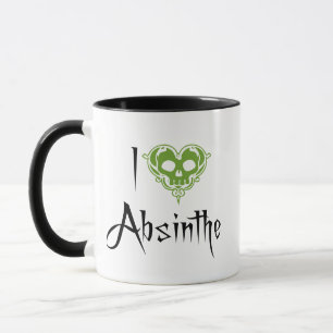 I Liebe Absinthe Tasse