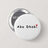 I Liebe Abu Dhabi Button (Vorne & Hinten)