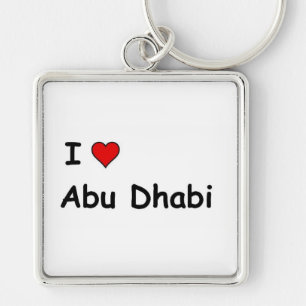 I Liebe Abu Dhabi Schlüsselanhänger