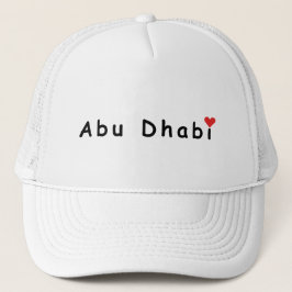 I Liebe Abu Dhabi Truckerkappe