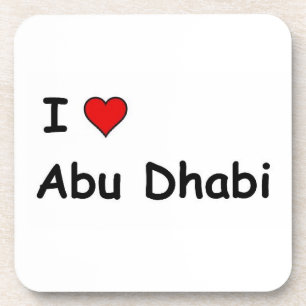 I Liebe Abu Dhabi Untersetzer