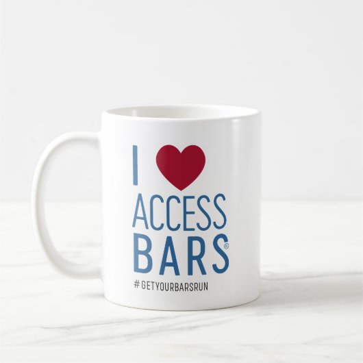 I Liebe Access Bars Tasse (Links)
