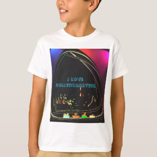 I Liebe-Achterbahnen T-Shirt