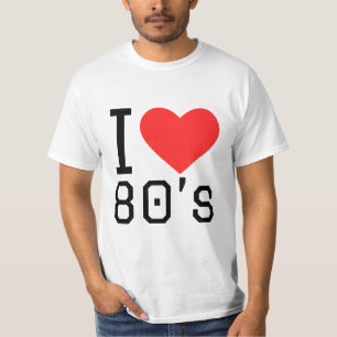 I Liebe achtzig T-Shirt