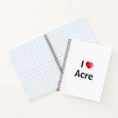 I Liebe Acre Notizblock (Innenseite)