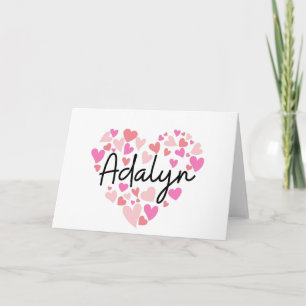 I Liebe Adalyn - Herz für Adalyn