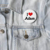 I Liebe Adam Button (Beispiel)
