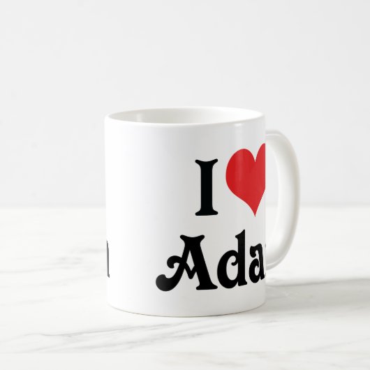 I Liebe Adam Kaffeetasse (VorderseiteRechts)