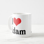 I Liebe Adam Kaffeetasse (Vorderseite Links)