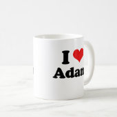 I Liebe Adam Kaffeetasse (VorderseiteRechts)