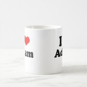 I Liebe Adam Kaffeetasse (Mittel)