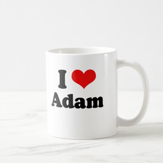 I Liebe Adam Kaffeetasse (Rechts)