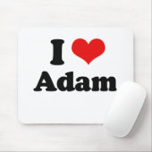 I Liebe Adam Mousepad (Mit Mouse)