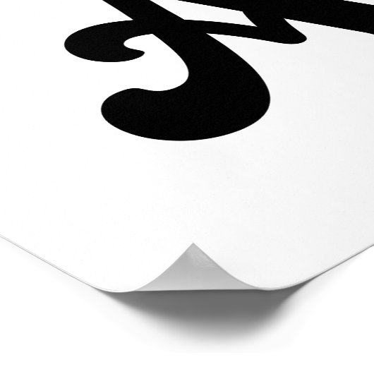 I Liebe Adam Poster (Ecke)