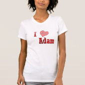 I Liebe Adam T-Shirt (Vorderseite)