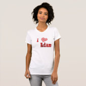I Liebe Adam T-Shirt (Vorne ganz)