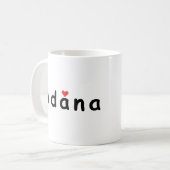 I Liebe Adana Kaffeetasse (Vorderseite Links)