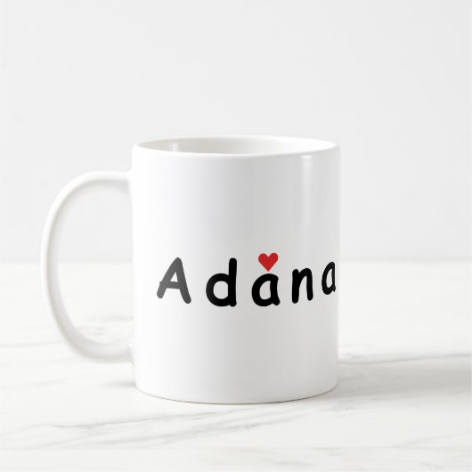 I Liebe Adana Kaffeetasse (Links)