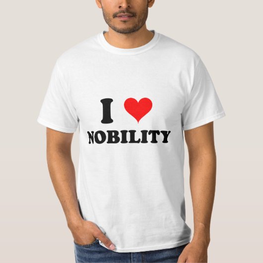 I Liebe-Adel T-Shirt (Vorderseite)